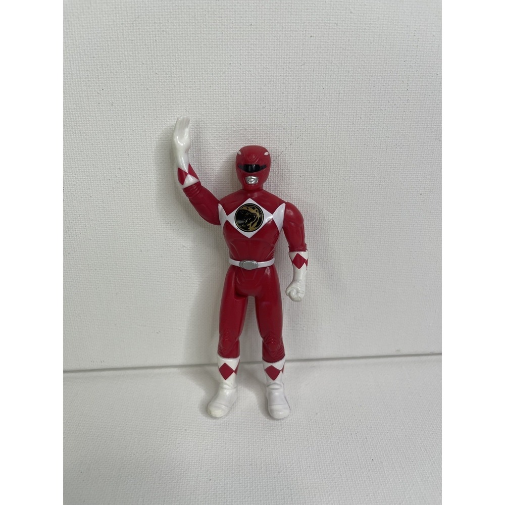 Vintage‎ Saban Mighty Morphin Power Ranger Action Figure 4" 1995 Red Ranger